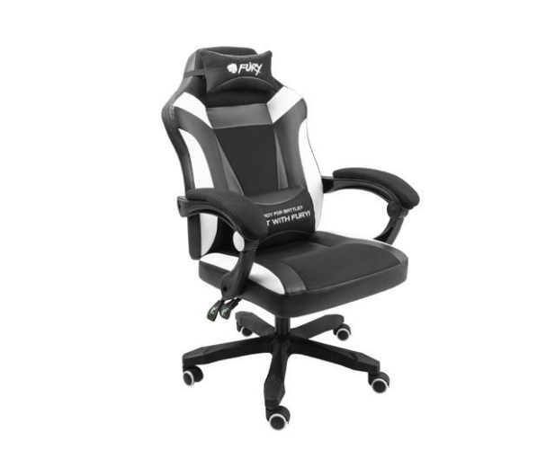 Natec Fury Avenger M+ Czarno-biały NFF-1710 - 1383588 - zdjęcie 4